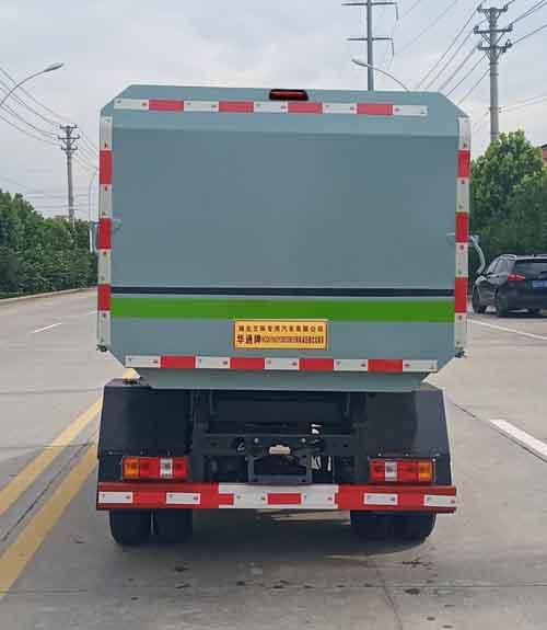 华通牌HCQ5031ZZZDXK6自装卸式垃圾车公告图片