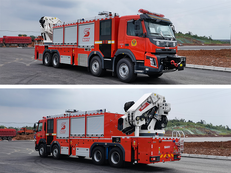 三一牌SYM5391TXFJY200搶險救援消防車公告圖片