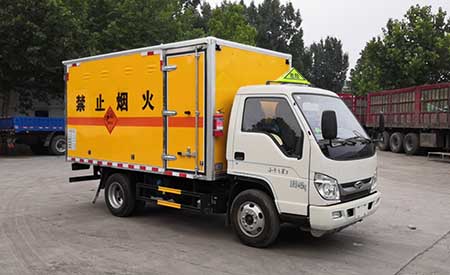 舜德牌SDS5042XQYBJ6爆破器材運輸車公告圖片