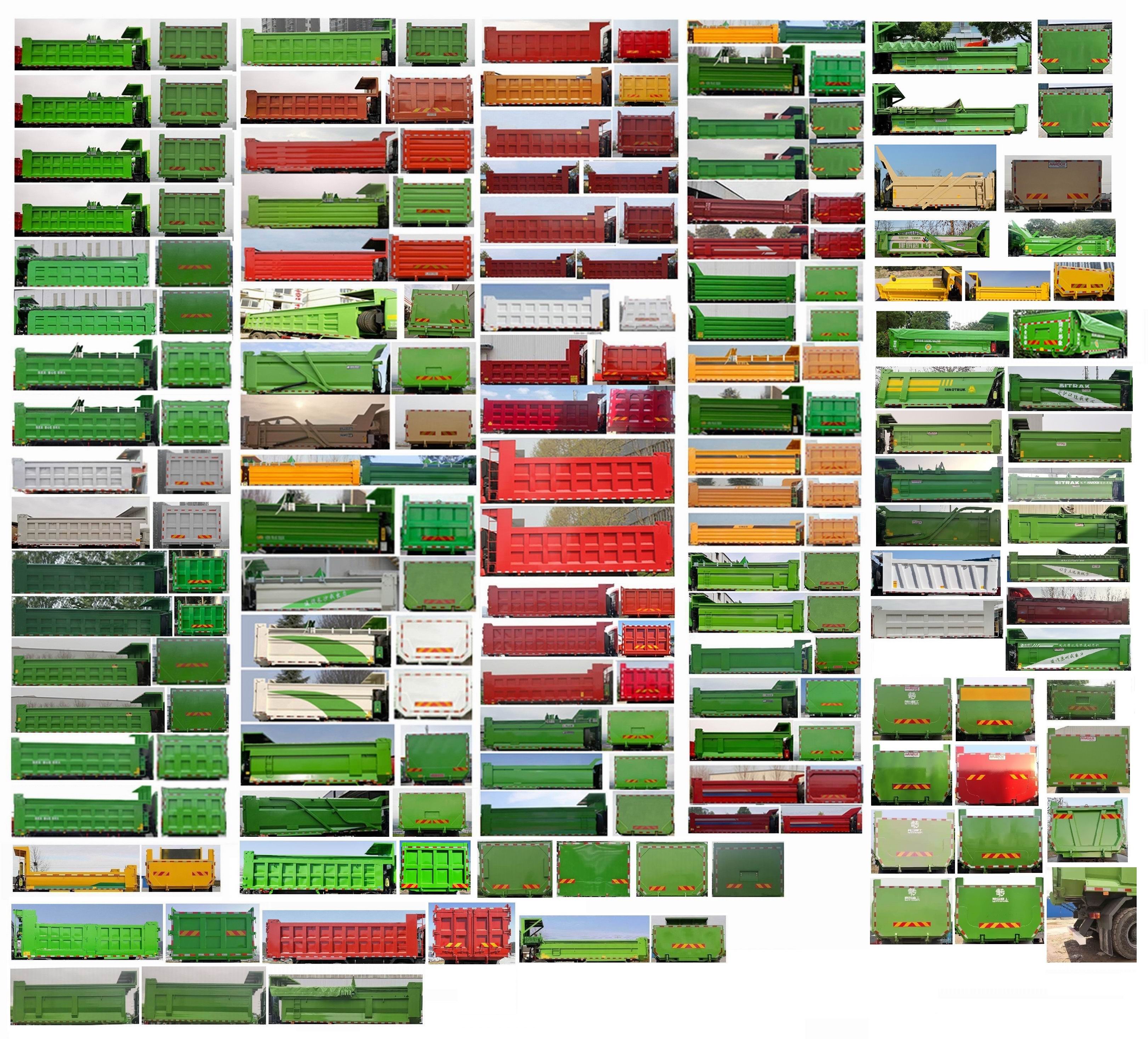 豪沃牌ZZ5317ZLJV306JF1自卸式垃圾車(chē)公告圖片