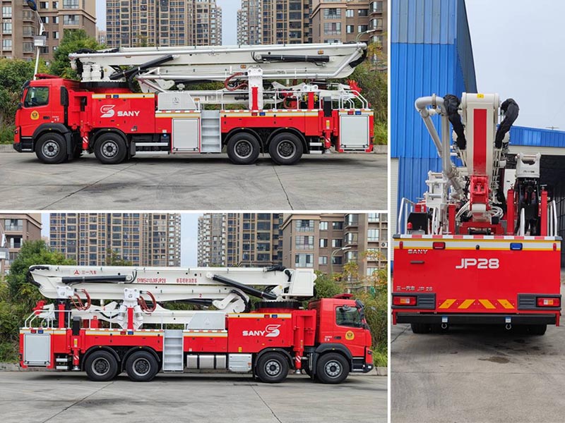 三一牌SYM5410JXFJP28舉高噴射消防車公告圖片