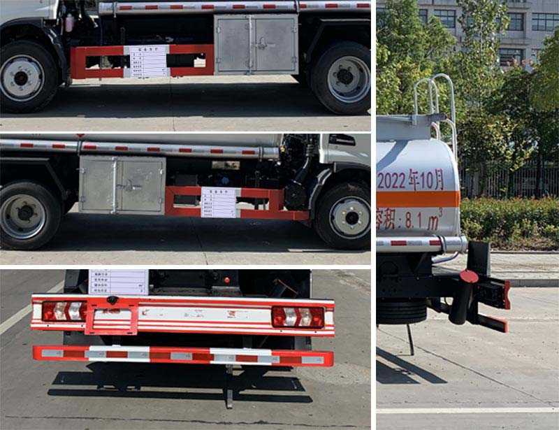 楚飛牌CLQ5120GJY6HFC加油車公告圖片