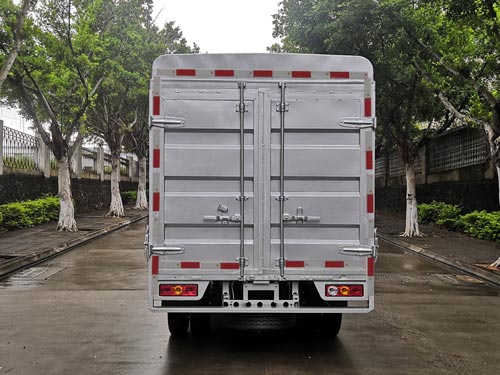 福田牌BJ5032CCY4AV6-09仓栅式运输车公告图片