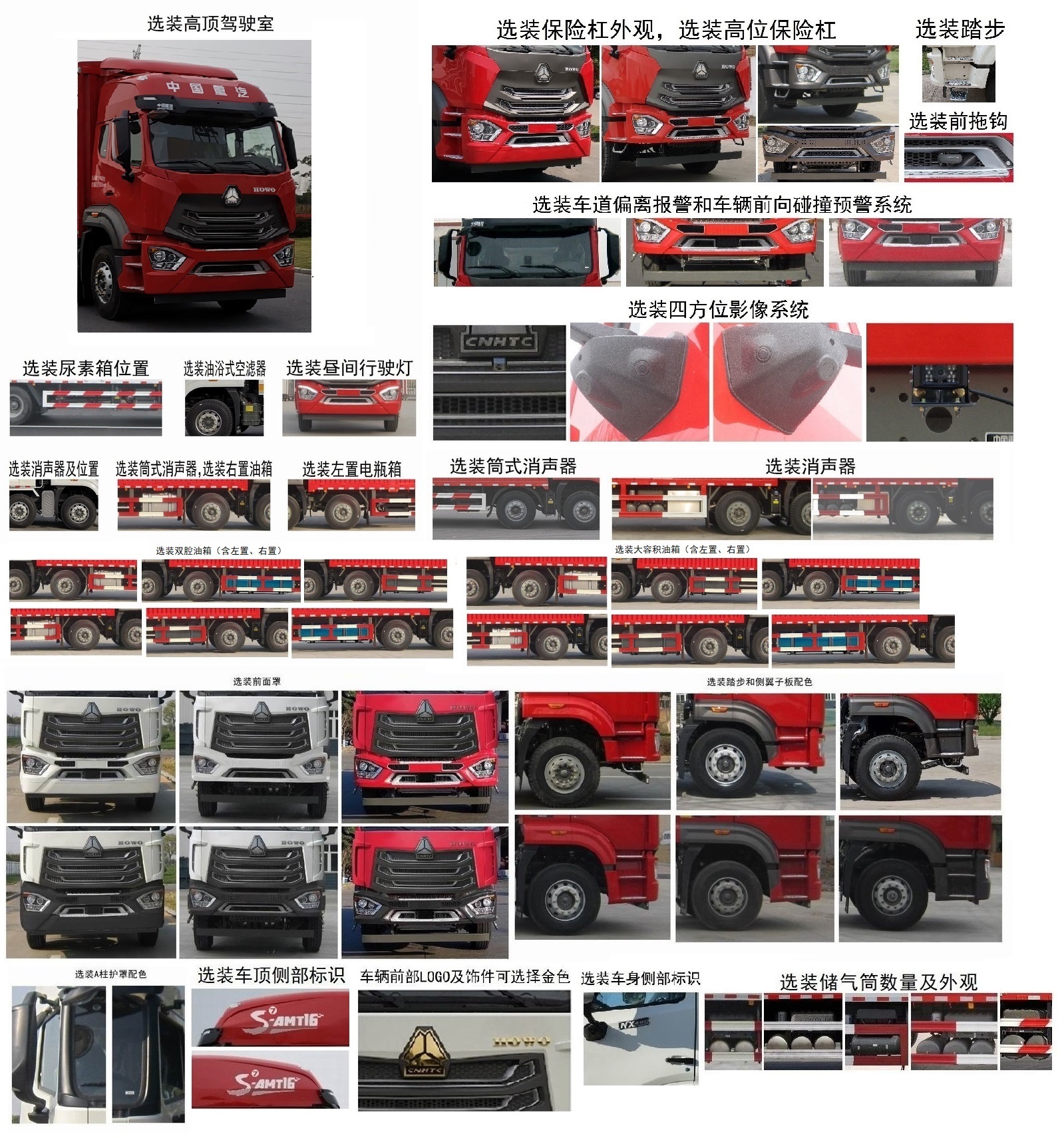 豪沃牌ZZ5317CCYV386JF1倉柵式運輸車公告圖片