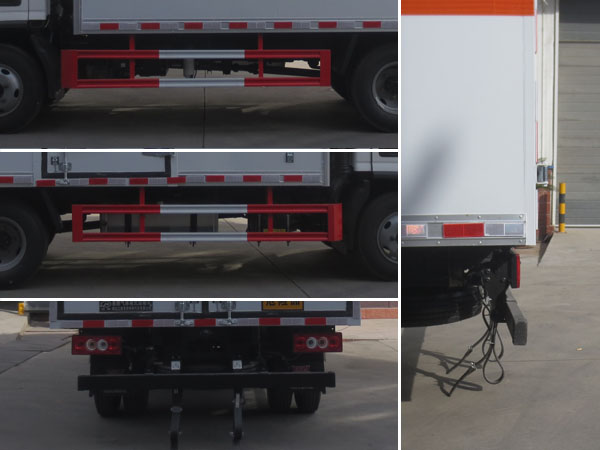 江特牌JDF5045XRQB6易燃?xì)怏w廂式運(yùn)輸車公告圖片