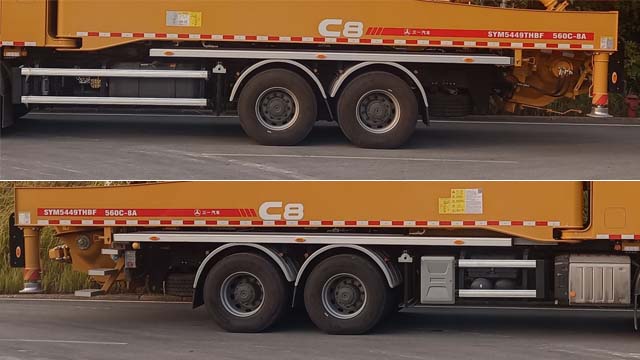 三一牌SYM5449THBF混凝土泵車公告圖片