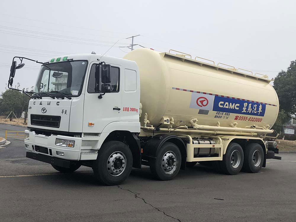 星馬牌AH5314GFL4L6低密度粉粒物料運(yùn)輸車公告圖片