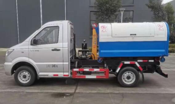 程力威牌CLW5033ZXXK6車廂可卸式垃圾車公告圖片