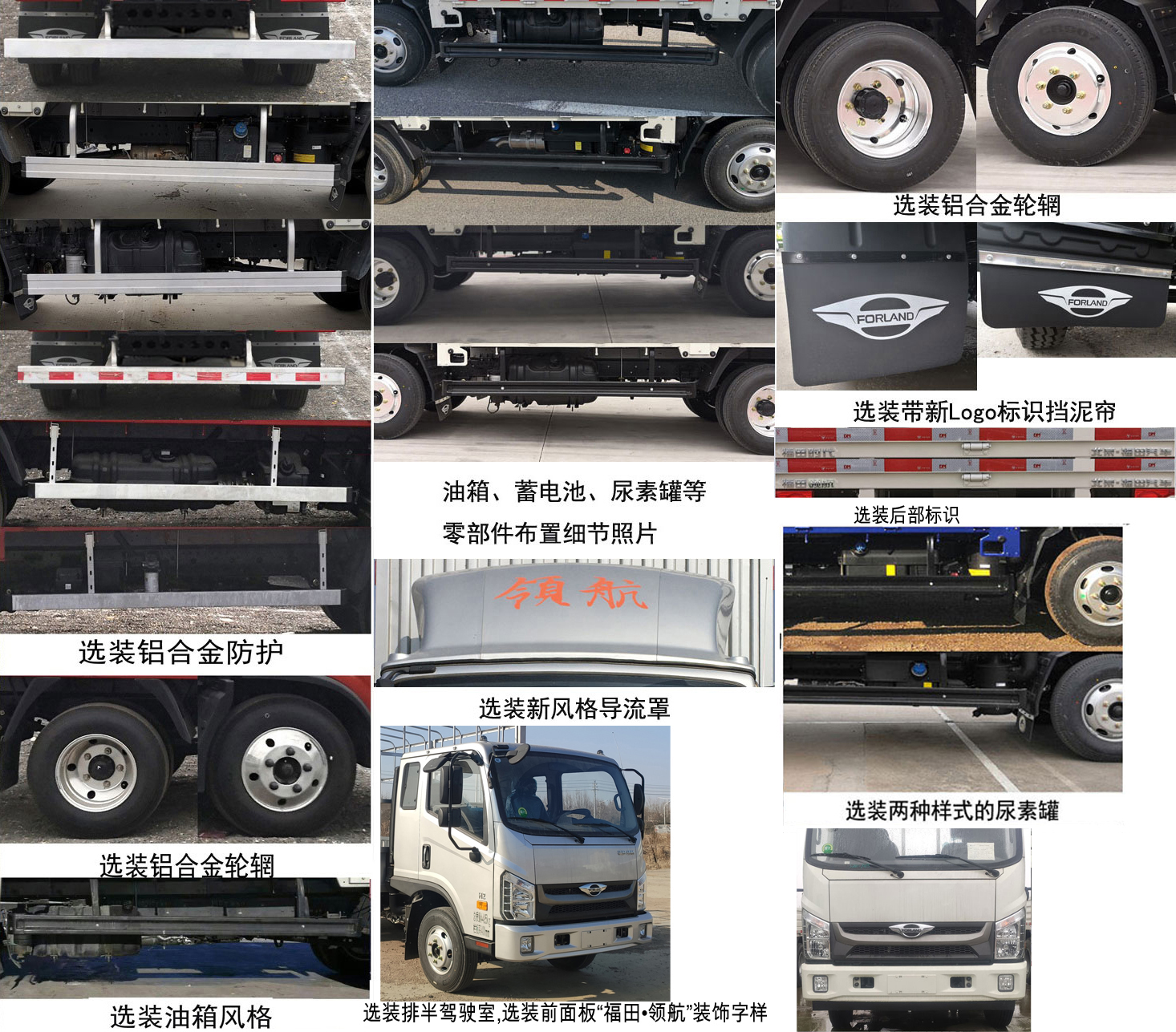 福田牌BJ5046CCY9JDA-53仓栅式运输车公告图片