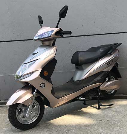 XF1200DQT-6 幸福长雅牌纯电动前盘式后鼓式电动两轮轻便摩托车图片