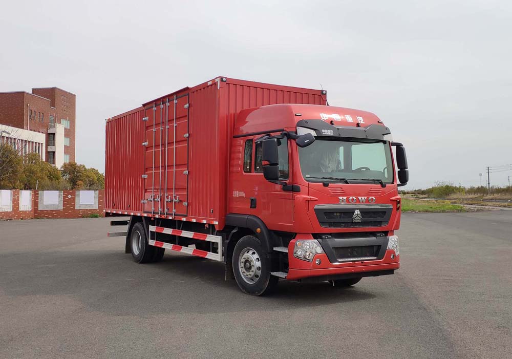 豪沃牌ZZ5187XXYK501GF1B廂式運(yùn)輸車公告圖片