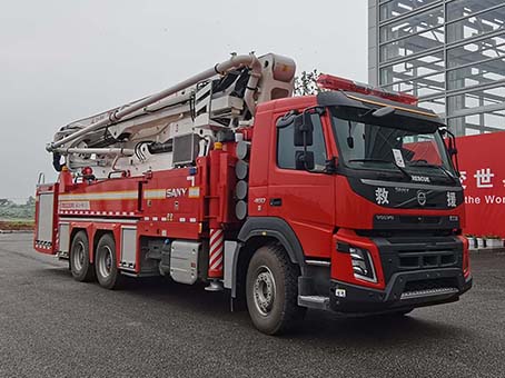 三一牌SYM5332JXFJP41舉高噴射消防車公告圖片