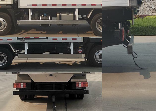 綠葉牌JYJ5047XYYF醫(yī)療廢物轉(zhuǎn)運(yùn)車公告圖片