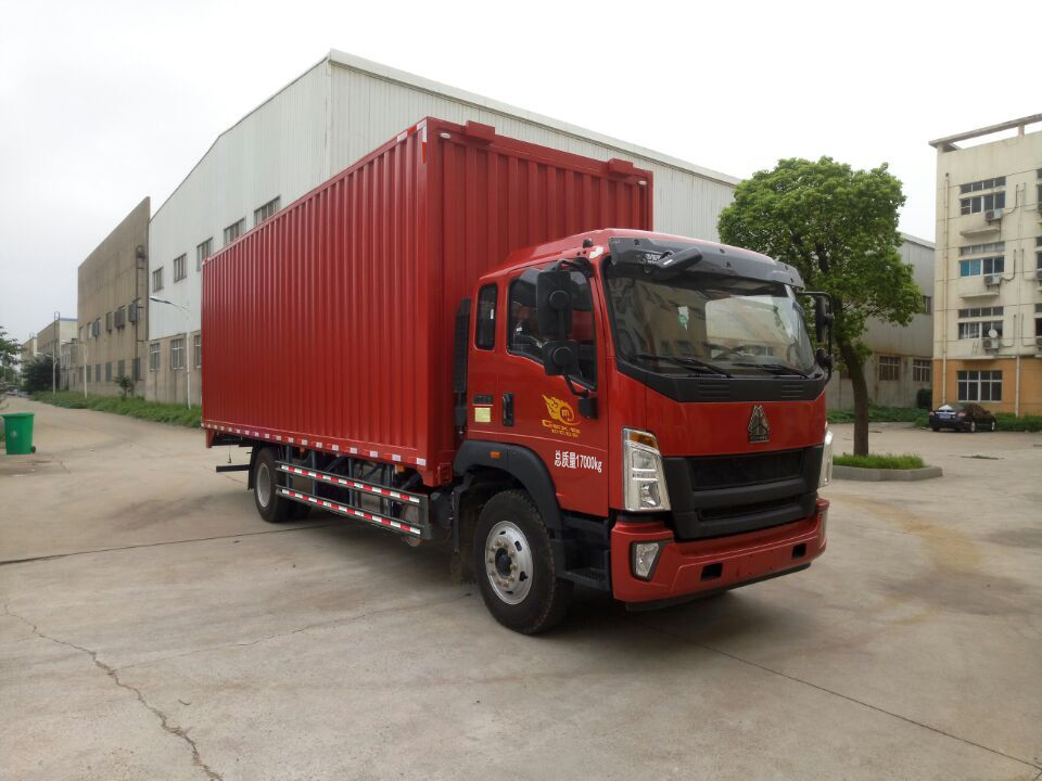 豪沃牌ZZ5177XYKK561DF1B翼開啟廂式車公告圖片