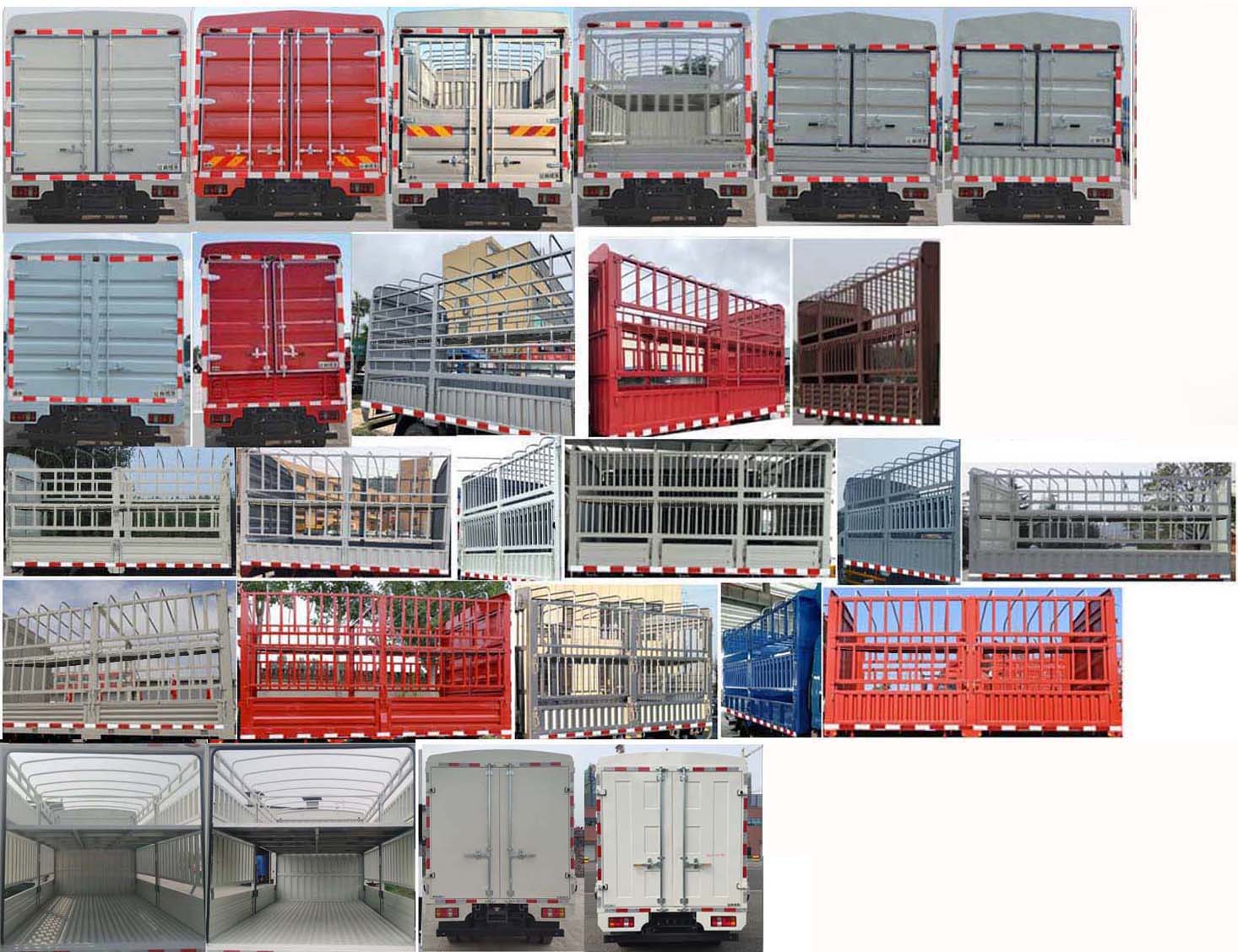 江鈴牌JX5048CCYTGE26倉柵式運(yùn)輸車公告圖片