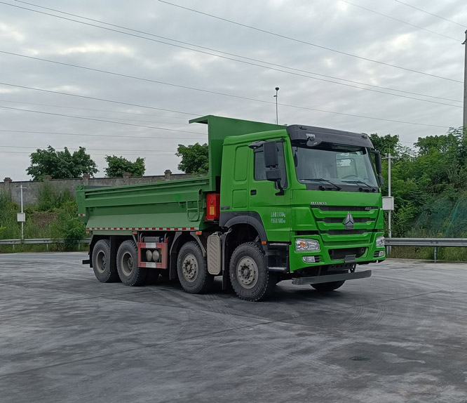 豪沃牌ZZ5317ZLJV2567F1自卸式垃圾车公告图片