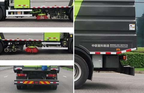 中聯(lián)牌ZBH5180TXSBJE6洗掃車公告圖片