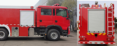 程力威牌CLW5280GXFPM120/HW泡沫消防车公告图片