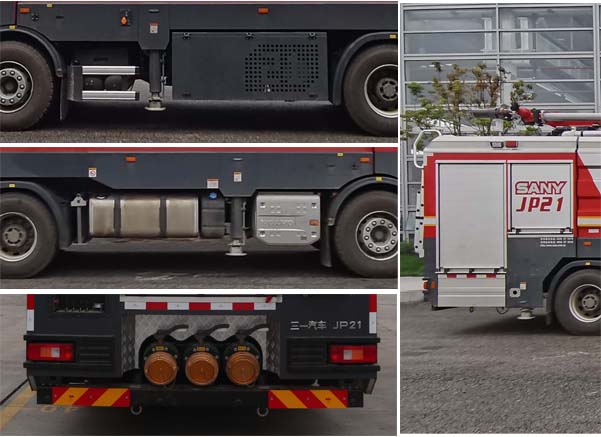 三一牌SYM5433JXFJP21舉高噴射消防車公告圖片