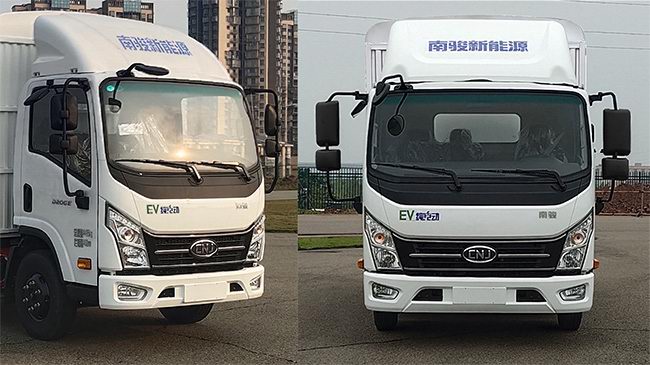 南駿牌NJA5040CCYPDF33BEV純電動倉柵式運輸車公告圖片