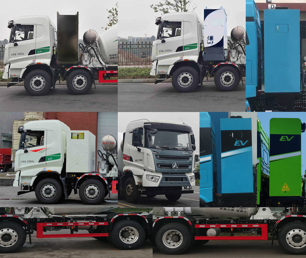 三一牌SYM5310GJB5BEV純電動(dòng)混凝土攪拌運(yùn)輸車公告圖片