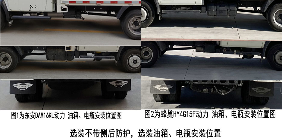 福田牌BJ5035CCY3AV6-12倉柵式運(yùn)輸車公告圖片