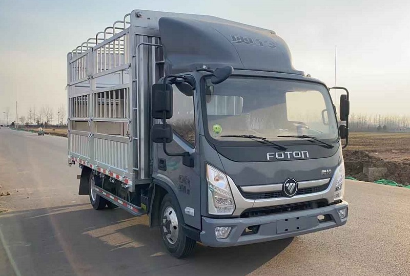 福田牌BJ5048CCY9JBA-AB2倉柵式運輸車公告圖片