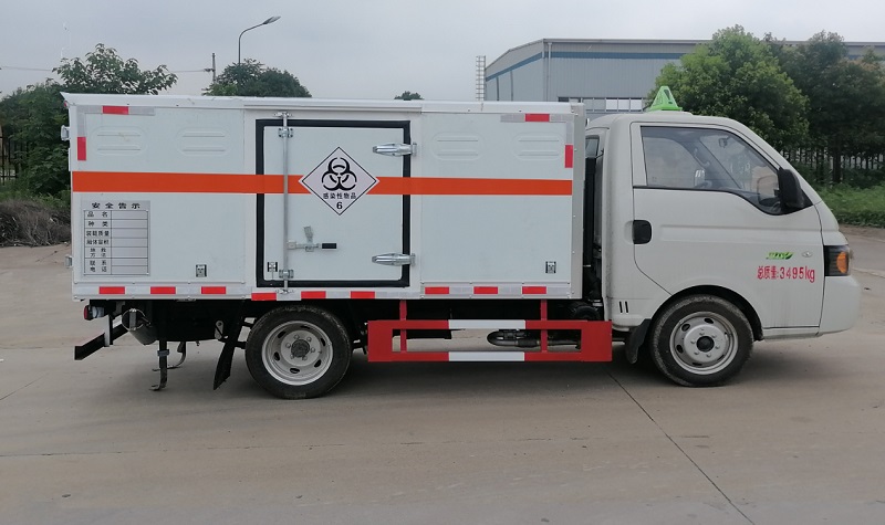 顺风智造牌SFZ5035XDGH6毒性和感染性物品厢式运输车公告图片