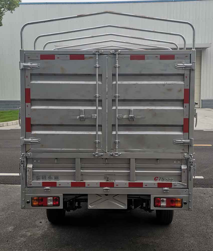 東風(fēng)牌DXK5020CCYC2HL倉柵式運(yùn)輸車公告圖片