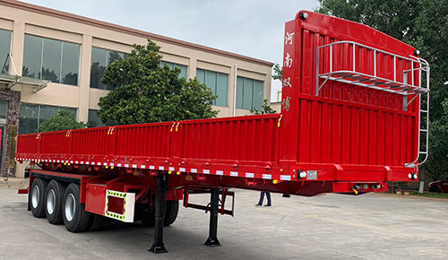 双博伟业牌11.5米34吨3轴自卸半挂车(FYB9401ZC)
