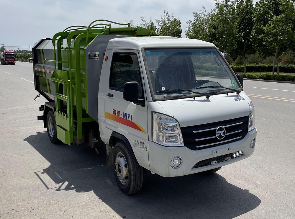 美胜威牌MTH5032ZZZ6KM自装卸式垃圾车公告图片