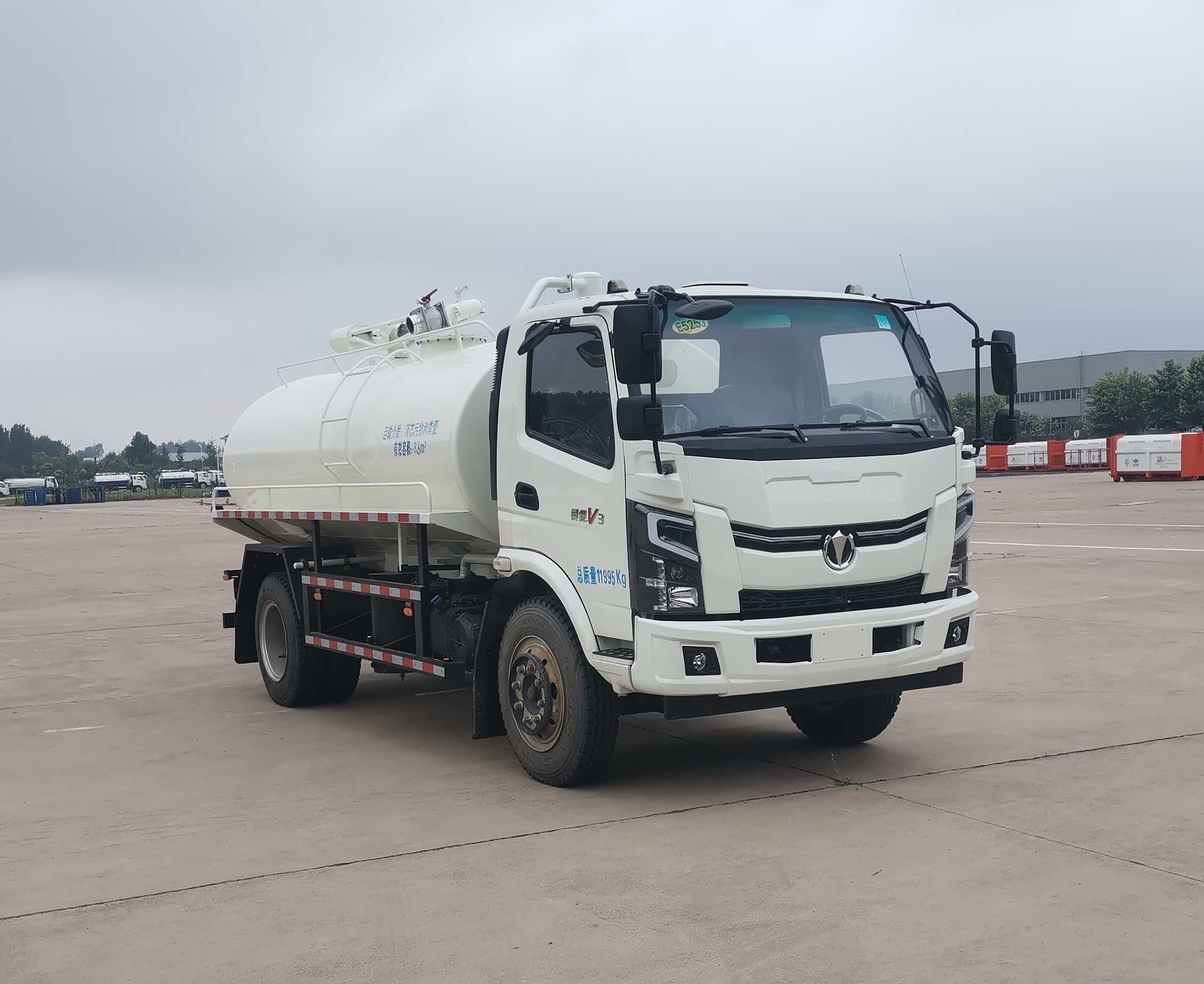 五征牌WZK5120GXEW63K6吸糞車公告圖片