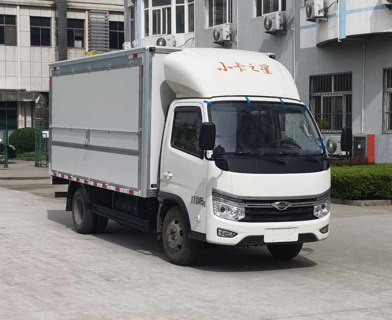 福田牌BJ5035XYK5JV5-01翼開(kāi)啟廂式車(chē)公告圖片