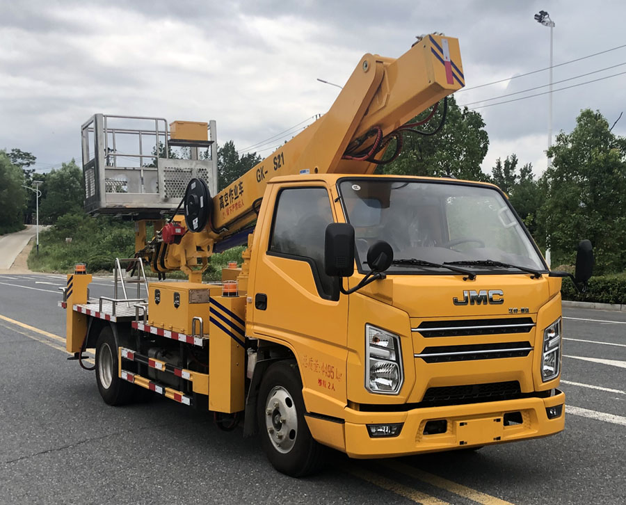 舜德牌SDS5042JGKJX6高空作業(yè)車公告圖片