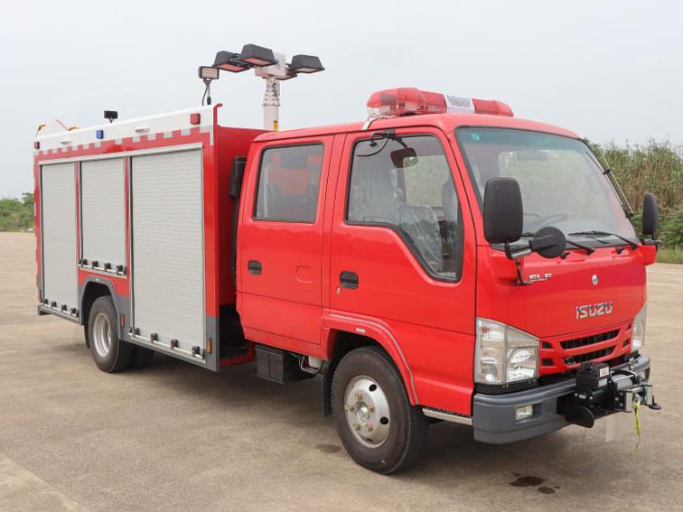 YL5070TXFQC65/W型器材消防车图片