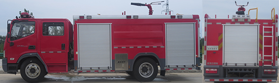 新东日牌YZR5140GXFPM60/B6泡沫消防车公告图片