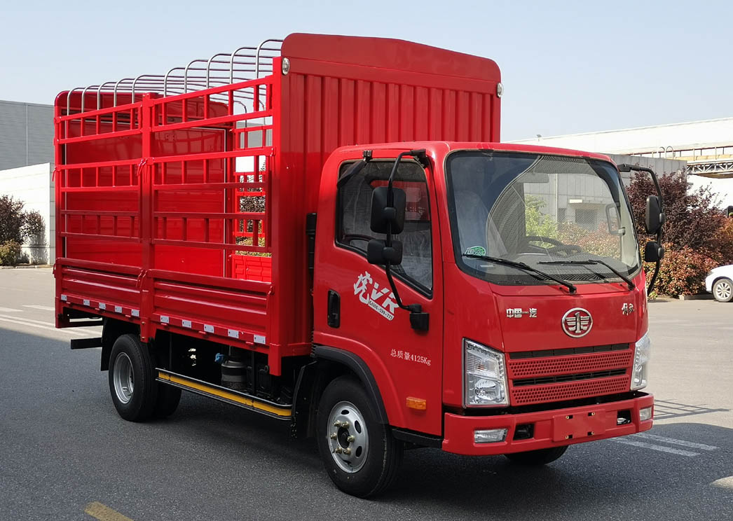 解放牌CA5046CCYP40K50L2E6A84倉柵式運輸車公告圖片