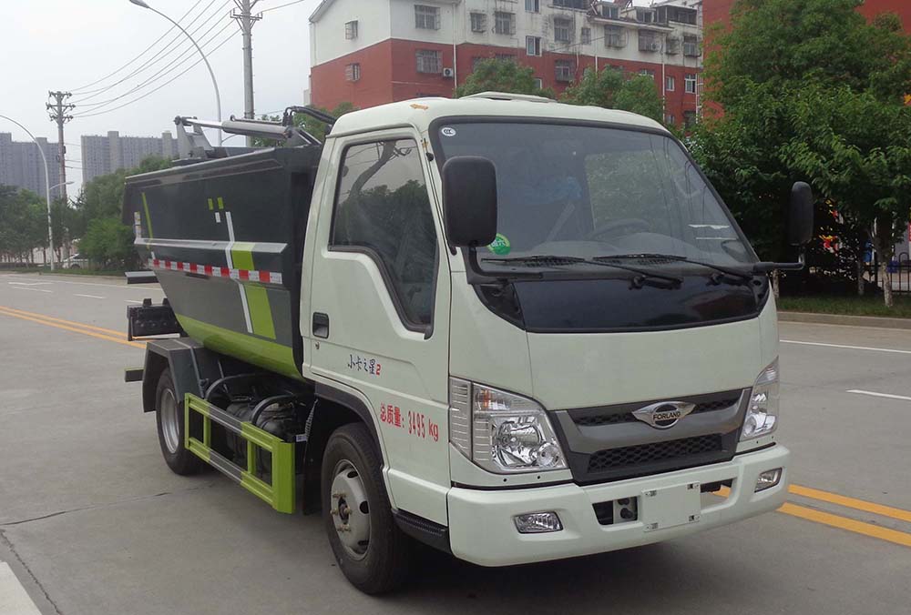 华通牌HCQ5035ZZZBJ6自装卸式垃圾车