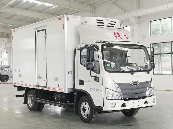 程力威牌CLW5040XLCBDP冷藏车公告图片