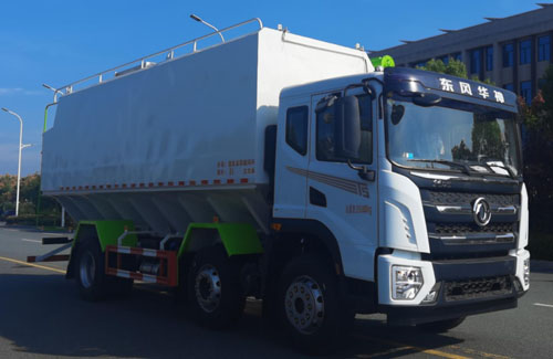 冠远牌SCY5256ZSLE6散装饲料运输车公告图片
