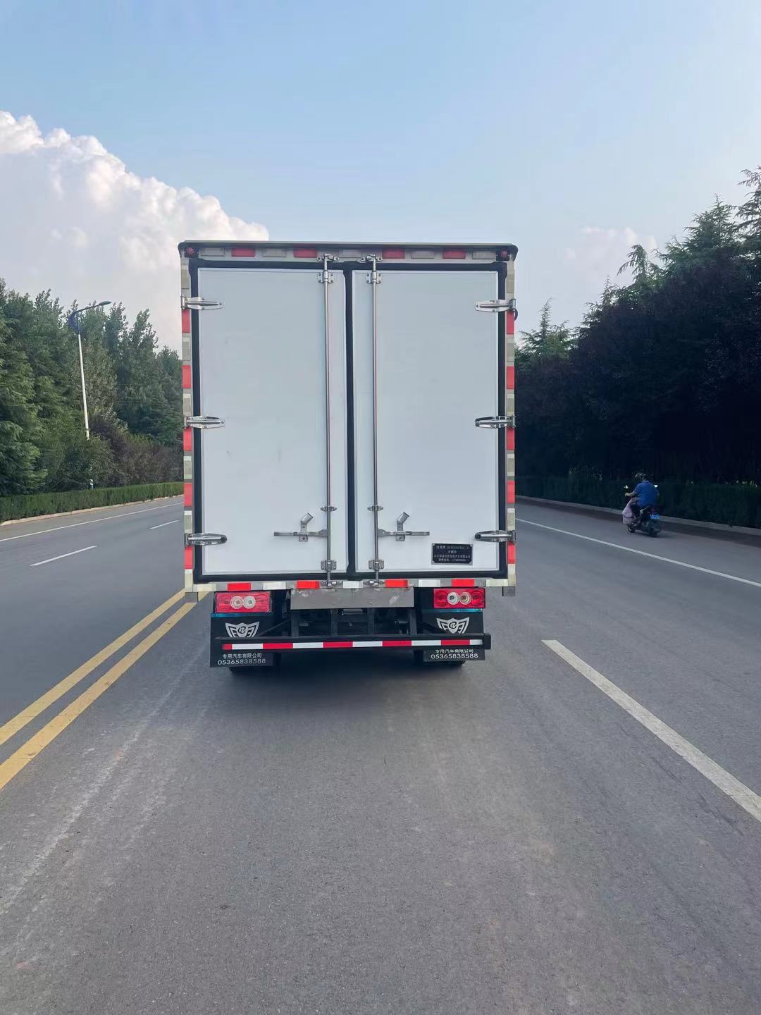 潔星牌BCH5041XLC-6冷藏車公告圖片