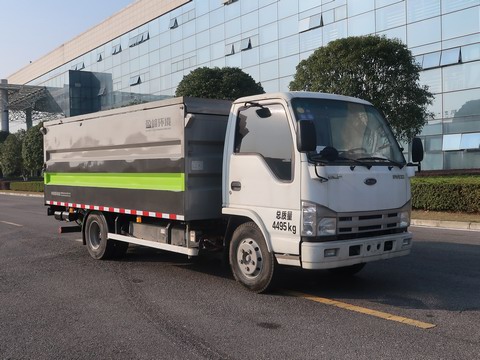 中联牌ZBH5040XTYQLBEV纯电动密闭式桶装垃圾车图片