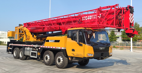 三一牌SYM5409JQZ40T6汽車起重機(jī)公告圖片