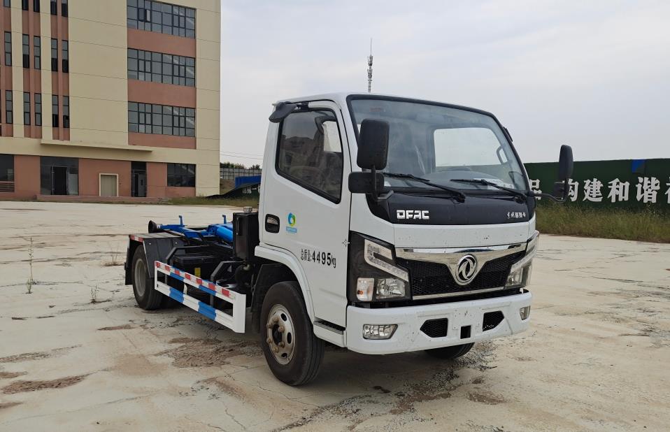 中振汉江牌HJZ5041ZXX6EQ车厢可卸式垃圾车公告图片