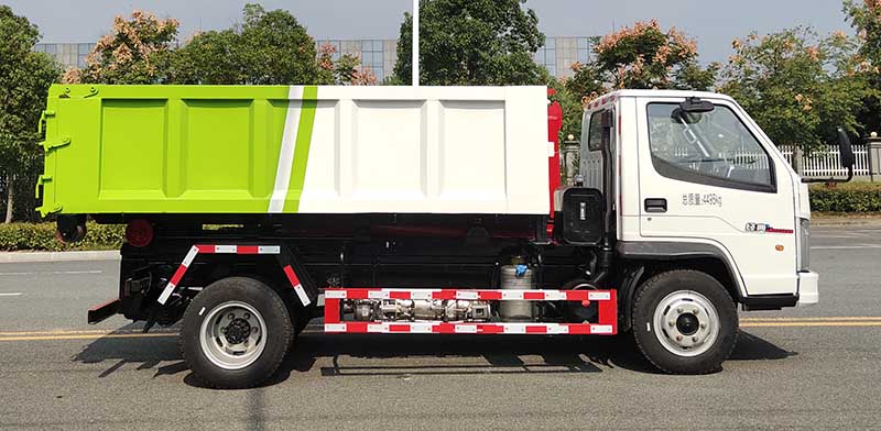 兴邦龙牌XBZ5042ZXXCA6车厢可卸式垃圾车公告图片