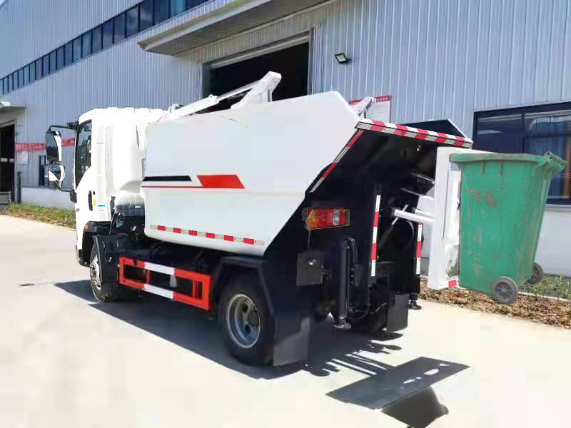 舜德牌SDS5077ZZZZ6自装卸式垃圾车公告图片