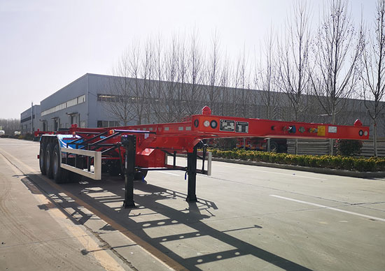 杨嘉牌12.3米34.8吨3轴集装箱运输半挂车(LHL9406TJZ)