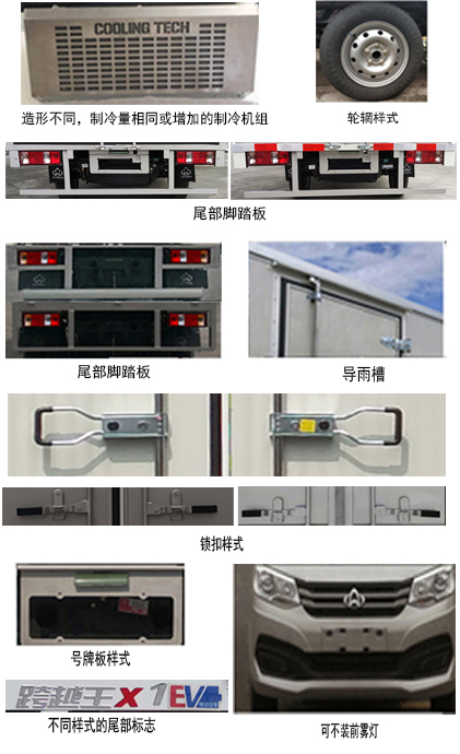 长安牌SC5031XLCXND64BEV纯电动冷藏车公告图片