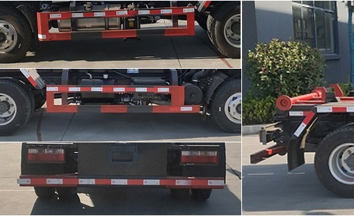 程力威牌CLW5041ZXX6YJ車廂可卸式垃圾車公告圖片