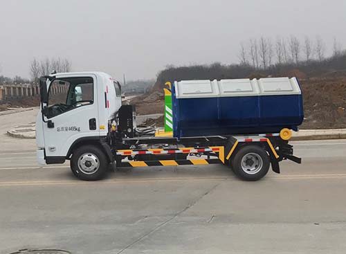 楚飛牌CLQ5040ZXX6LZL車廂可卸式垃圾車公告圖片